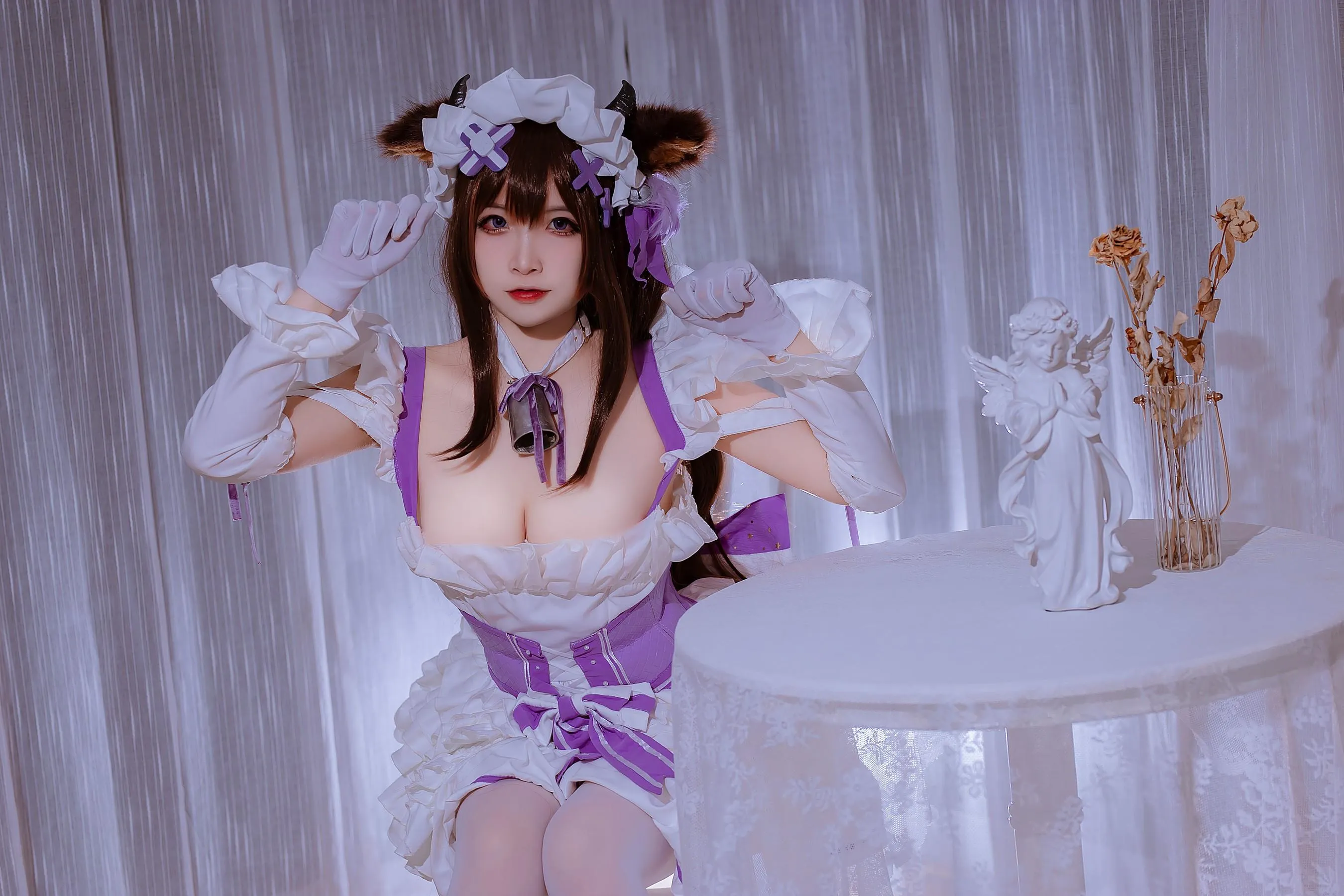 二佐Nisa – NO.146 碧蓝樫野同人女仆 [31P]插图6